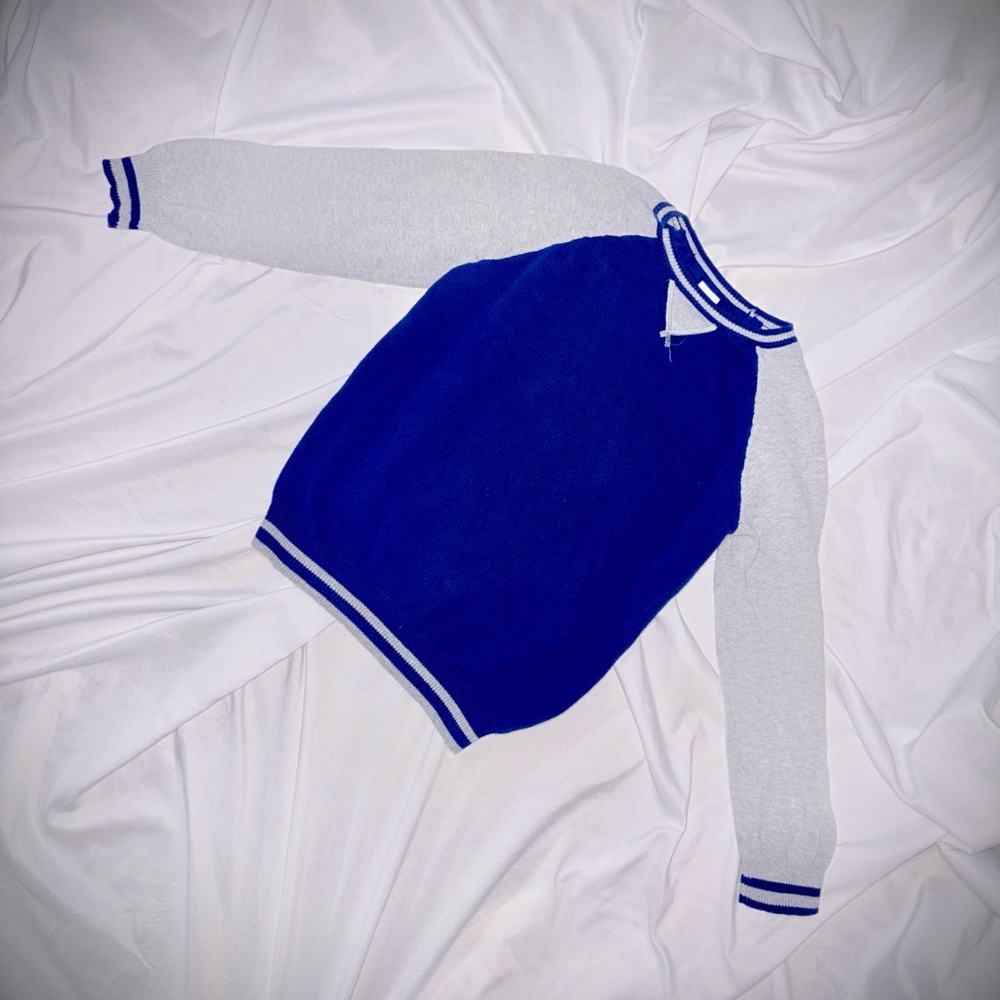 Blue and Grey Boys Sweater